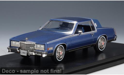 Diecast model cars Cadillac Eldorado Biarritz blue 1985 1/43 Stamp Models