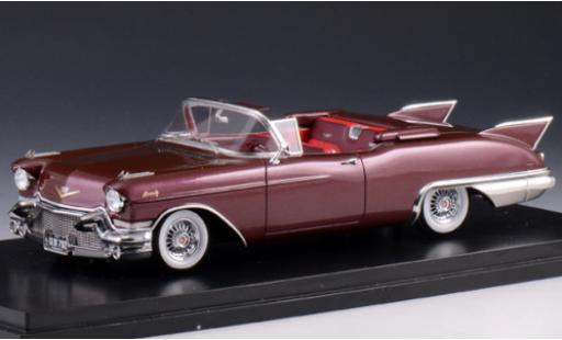 Diecast model cars Cadillac Eldorado Biarritz metallic purple 1957 1/43 Stamp Models