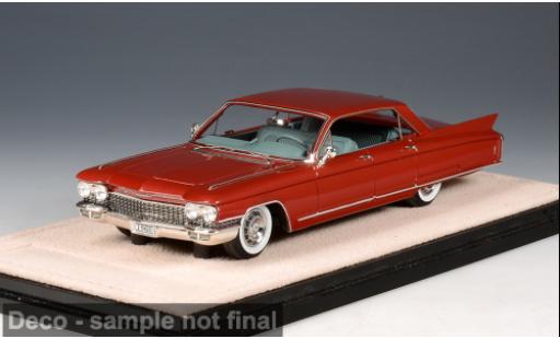 Diecast model cars Cadillac Eldorado Brougham Pininfarina red 1960 1/43 Stamp Models