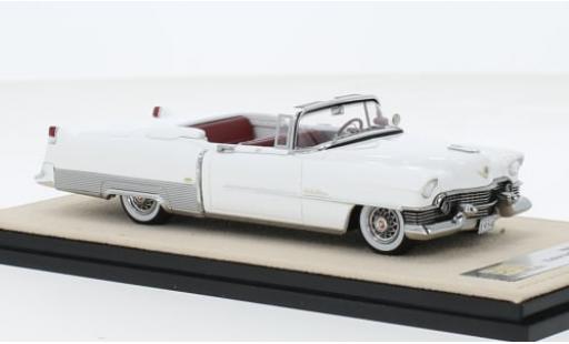 Diecast model cars Cadillac Eldorado Convertible white 1954 1/43 Stamp Models