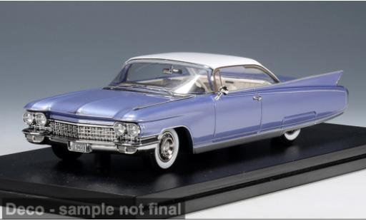 Diecast model cars Cadillac Eldorado Coupe Seville blue 1960 1/43 Stamp Models
