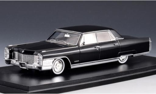 Diecast model cars Cadillac Fleetwood Sixty Special 60 black/matt-black 1965 1/43 Stamp Models