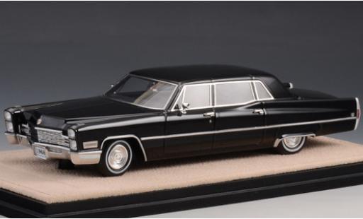 Diecast model cars Cadillac Fleetwood Limousine 75 black 1968 1/43 Stamp Models