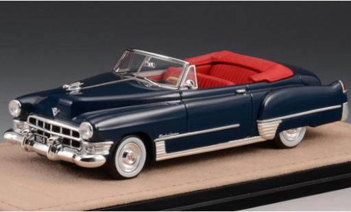 Diecast model cars Cadillac Series 62 Convertible metallic blue 1949 1/43 Stamp Models