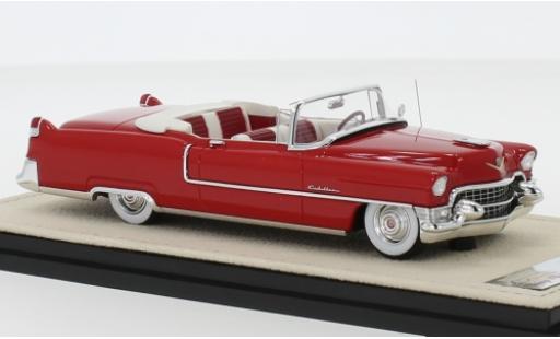 Diecast model cars Cadillac Series 62 Convertible red 1955 hood ouvert 1/43 Stamp Models