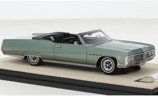 Diecast model cars Buick Electra Convertible 225 metallise green 1970 1/43 Stamp Models