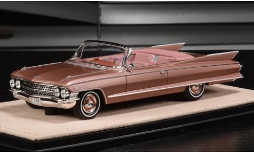 Diecast model cars Cadillac Eldorado Biarritz metallise pink 1961 1/43 Stamp Models