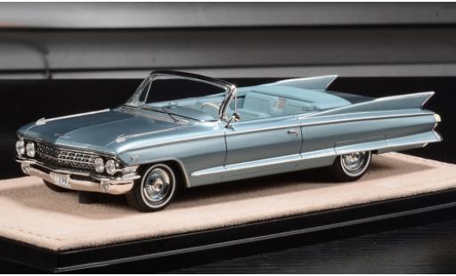 Diecast model cars Cadillac Eldorado Biarritz metallise blue 1961 1/43 Stamp Models