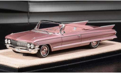 Diecast model cars Cadillac Eldorado Biarritz metallise pink 1961 1/43 Stamp Models