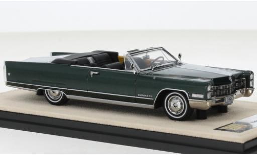 Diecast model cars Cadillac Eldorado Convertible green 1966 1/43 Stamp Models