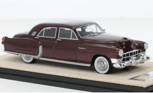 Diecast model cars Cadillac Fleetwood Sixty Special 60 metallise red 1949 1/43 Stamp Models