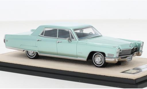 Diecast model cars Cadillac Fleetwood Sixty Special 60 metallise la chaux 1968 1/43 Stamp Models