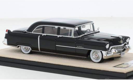 Diecast model cars Cadillac Fleetwood Limousine 75 black 1955 1/43 Stamp Models
