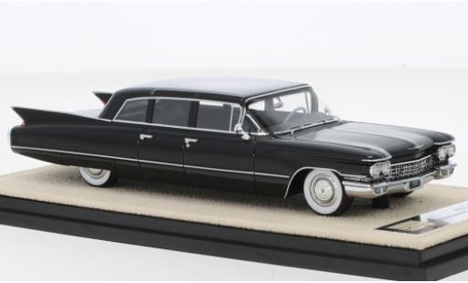 Diecast model cars Cadillac Fleetwood Limousine 75 black 1960 1/43 Stamp Models