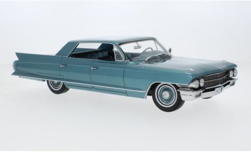 Diecast model cars Cadillac Sedan Sedan DeVille metallise turquoise 1962 1/18 Stamp Models