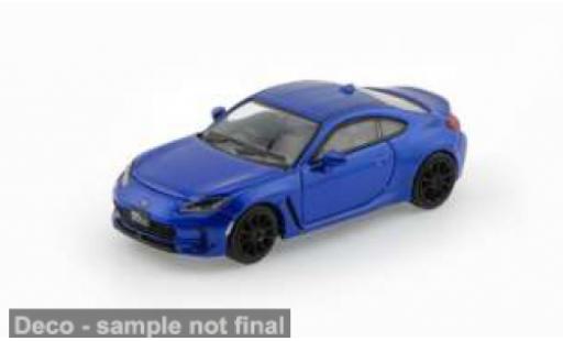Diecast model cars Subaru BRZ Base blue 1/64 BM Creations