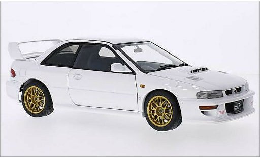 Subaru Impreza 22B 1/18 Autoart white 1998 diecast model cars