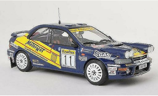 Subaru Impreza WRC 1/43 Trofeu 4x4 Turbo No.11 MotorNet Rally Monte Carlo 1996 /C.Baroni diecast model cars