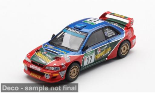 Diecast model cars Subaru Impreza WRC WRC98 Rally Neuseeland 2000 #17 1/64 Mini GT