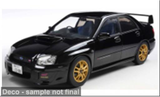 Diecast model cars Subaru Impreza STI WRX black 1/18 Solido