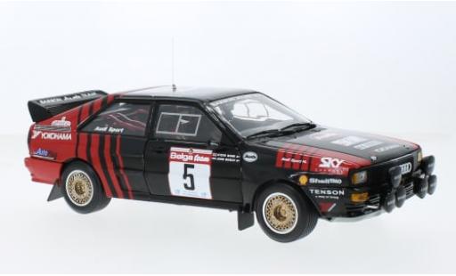 Diecast model cars Audi Quattro a2 No.5 Circuit des Ardennes 1986 1/18 Sun Star