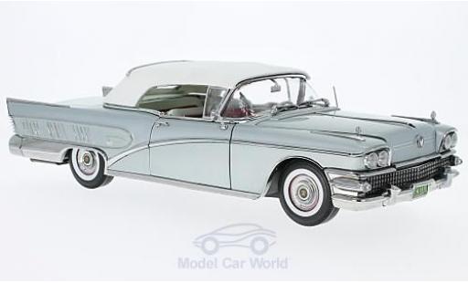 Diecast model cars Buick Limited Convertible grey 1958 closed 1/18 Sun Star