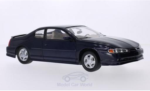 Diecast model cars Chevrolet Monte Carlo SS blue 2000 1/18 Sun Star