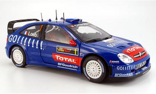 Diecast model cars Citroen Xsara WRC No.1 Total Rally Zypern 2006 1/18 Sun Star