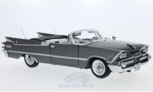 Diecast model cars Dodge Custom Royal Lancer Cabriolet Convertible grey 1959 without Vitrine 1/18 Sun Star