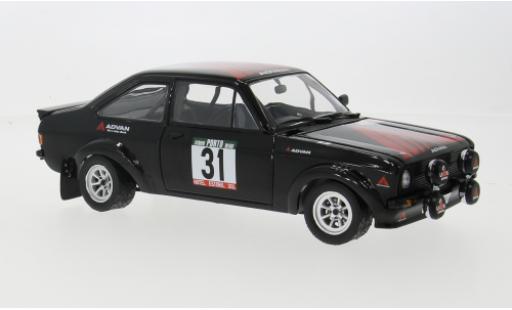 Diecast model cars Ford Escort RS 1800 Mk II RHD No.31 Rally WM Rally Portugal 1981 1/18 Sun Star