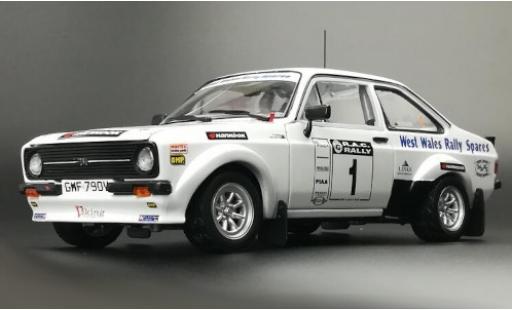 Diecast model cars Ford Escort RS 1800 MkII RS1800 No.1 Viking Motorsport West Wales Rally Spares RAC Rally 2009 G.Evans/J.Millington 1/18 Sun Star