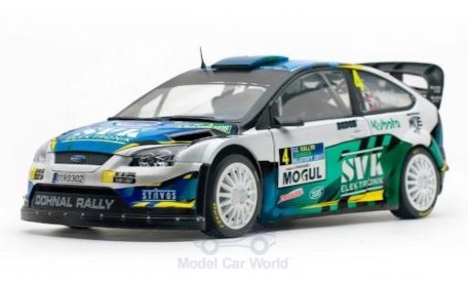 Diecast model cars Ford Focus RS WRC No.4 Rally Sumava Klatovy 2017 J.Dohnal/M.Ernst 1/18 Sun Star