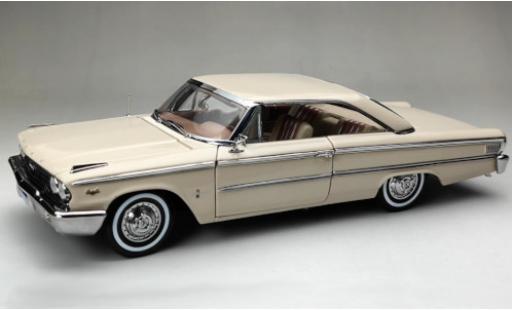 Diecast model cars Ford Galaxie 500 XL Hardtop beige 1963 1/18 Sun Star