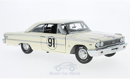 Diecast model cars Ford Galaxie 500 XL No.91 Tour de France Auto 1963 H.Greder/M.Foulgoc 1/18 Sun Star