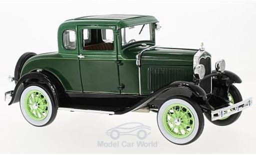 Diecast model cars Ford Model A Coupe green 1931 1/18 Sun Star