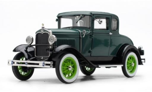 Diecast model cars Ford Model A Coupe green/green 1931 1/18 Sun Star