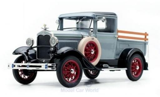 Diecast model cars Ford Model A Pick Up grey/black 1931 1/18 Sun Star