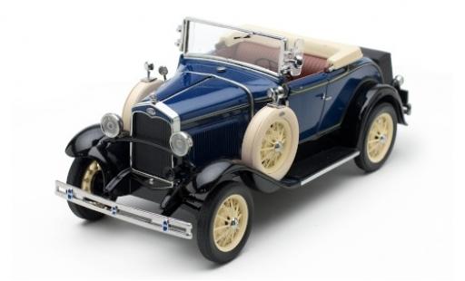 Diecast model cars Ford Model A Roadster blue 1931 1/18 Sun Star