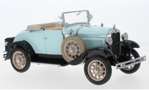 Diecast model cars Ford Model A Roadster blue 1931 1/18 Sun Star
