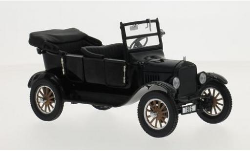 Diecast model cars Ford Model T Touring black 1925 hood ouvert 1/24 Sun Star