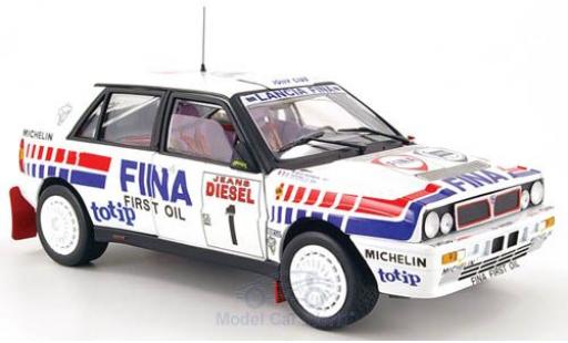 Diecast model cars Lancia Delta HF Integrale 16V No.1 Fina Rally WM Rally Sanremo 1991 D.Auriol/B.Occelli 1/18 Sun Star