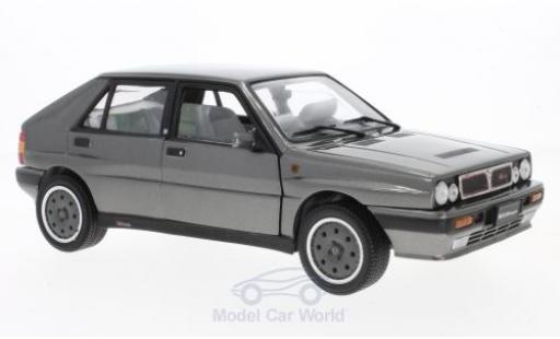 Diecast model cars Lancia Delta HF Integrale 8V metallic grey 1989 1/18 Sun Star