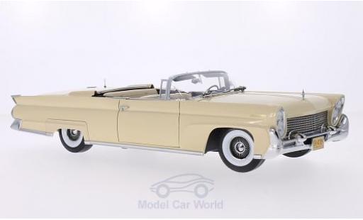 Diecast model cars Lincoln Continental 1958 Mark III Convertible beige 1/18 Sun Star