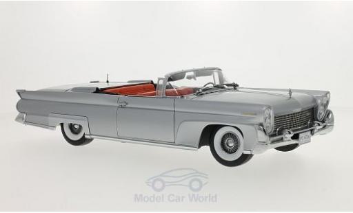 Diecast model cars Lincoln Continental 1958 Mark III Convertible metallic grey 1/18 Sun Star
