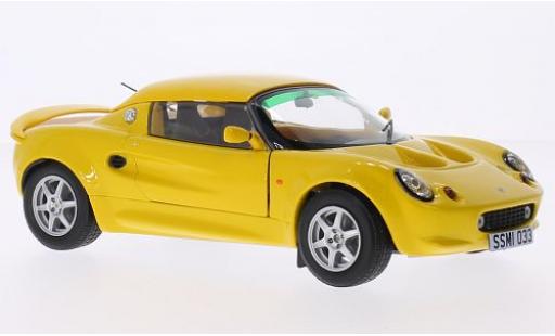 Diecast model cars Lotus Elise 111S yellow RHD 1/18 Sun Star