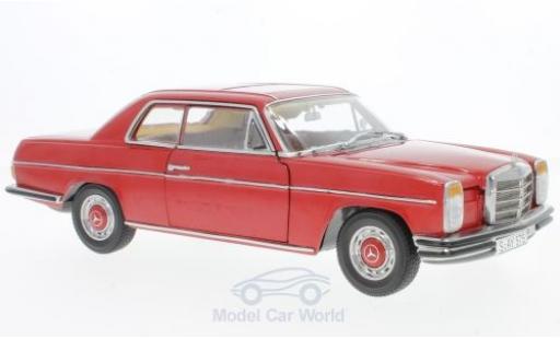Diecast model cars Mercedes 280 Coupe C/8 red 1973 1/18 Sun Star