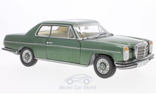 Diecast model cars Mercedes 280 Base C /8 (W 115) metallic green 1973 1/18 Sun Star