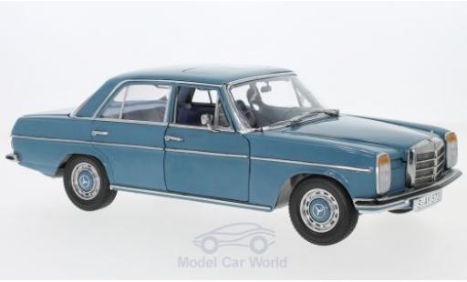 Diecast model cars Mercedes Strich Base 8 Saloon blue 1968 1/18 Sun Star