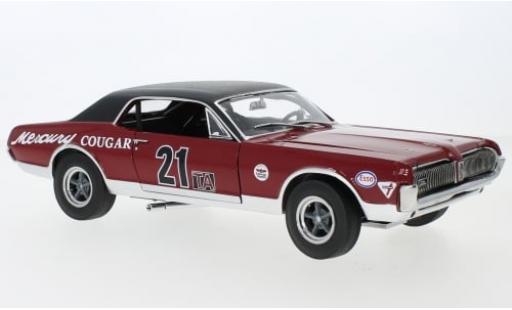 Diecast model cars Mercury Cougar Base Racing No.21 SVRA Watkins Glen Historic Enduro 200 1967 1/18 Sun Star