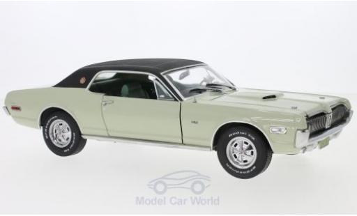 Diecast model cars Mercury Cougar XR7 XR7G green/black 1968 1/18 Sun Star